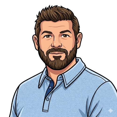 Brian G. cartoon headshot