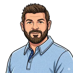 Brian G. cartoon headshot