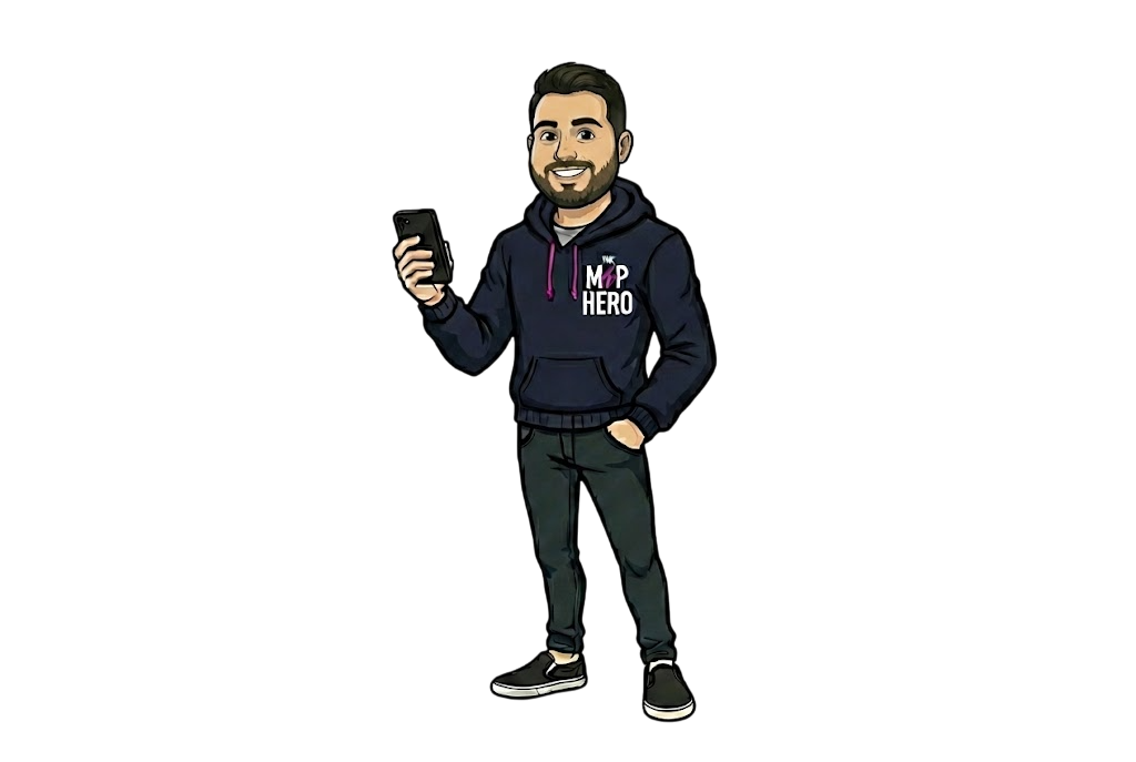 The MSP Hero mascot: founder-led MSP consulting