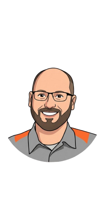 Zach N cartoon headshot